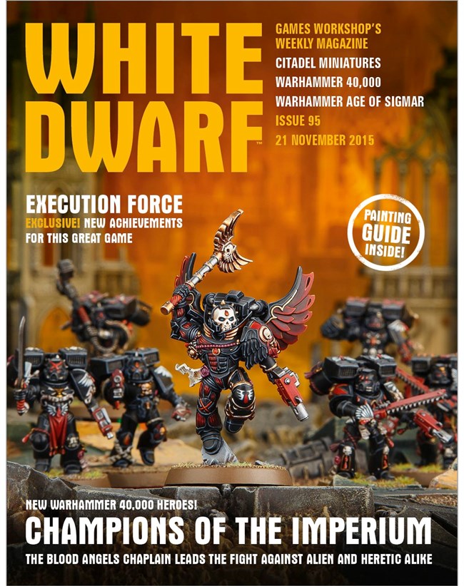 games workshop latest white dwarf magazine